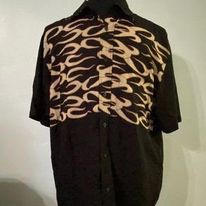 Custom Navsari Black Polynesian Tribal Shirt 2XL